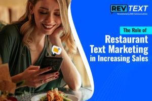 The Role of Restaurant Text Marketing