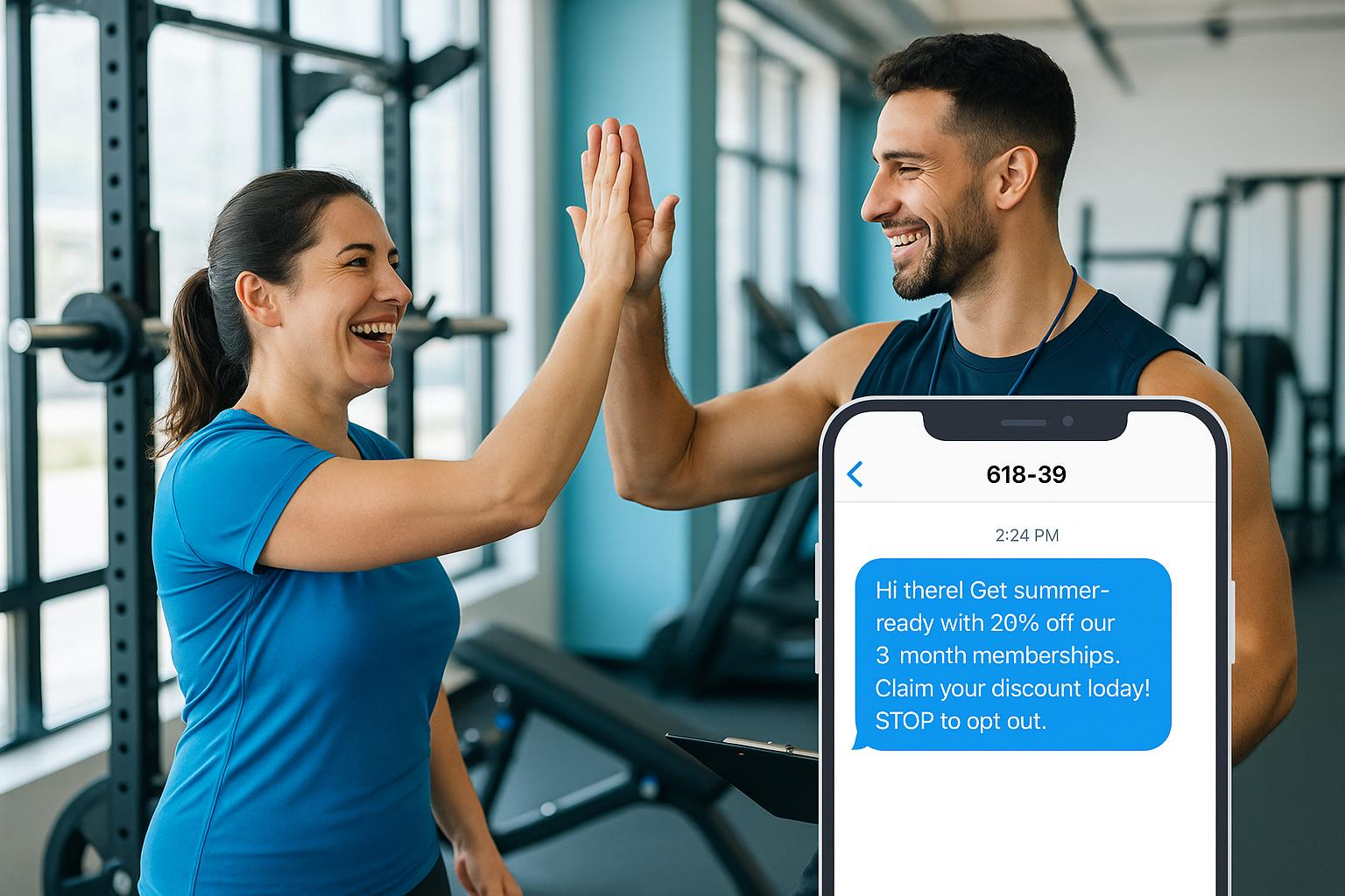 How to Plan Seasonal Gym Promotions with SMS