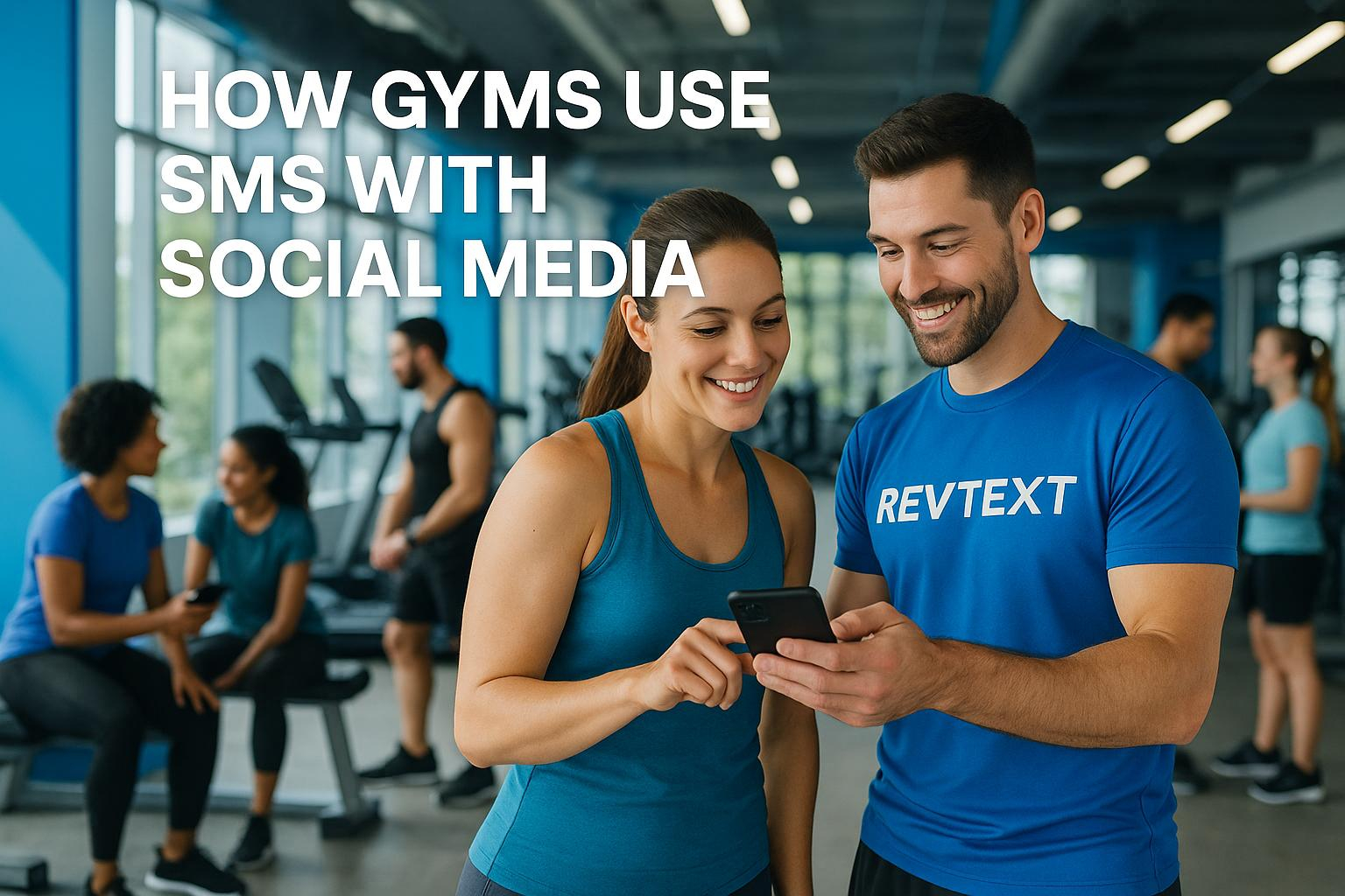 How Gyms Use SMS with Social Media