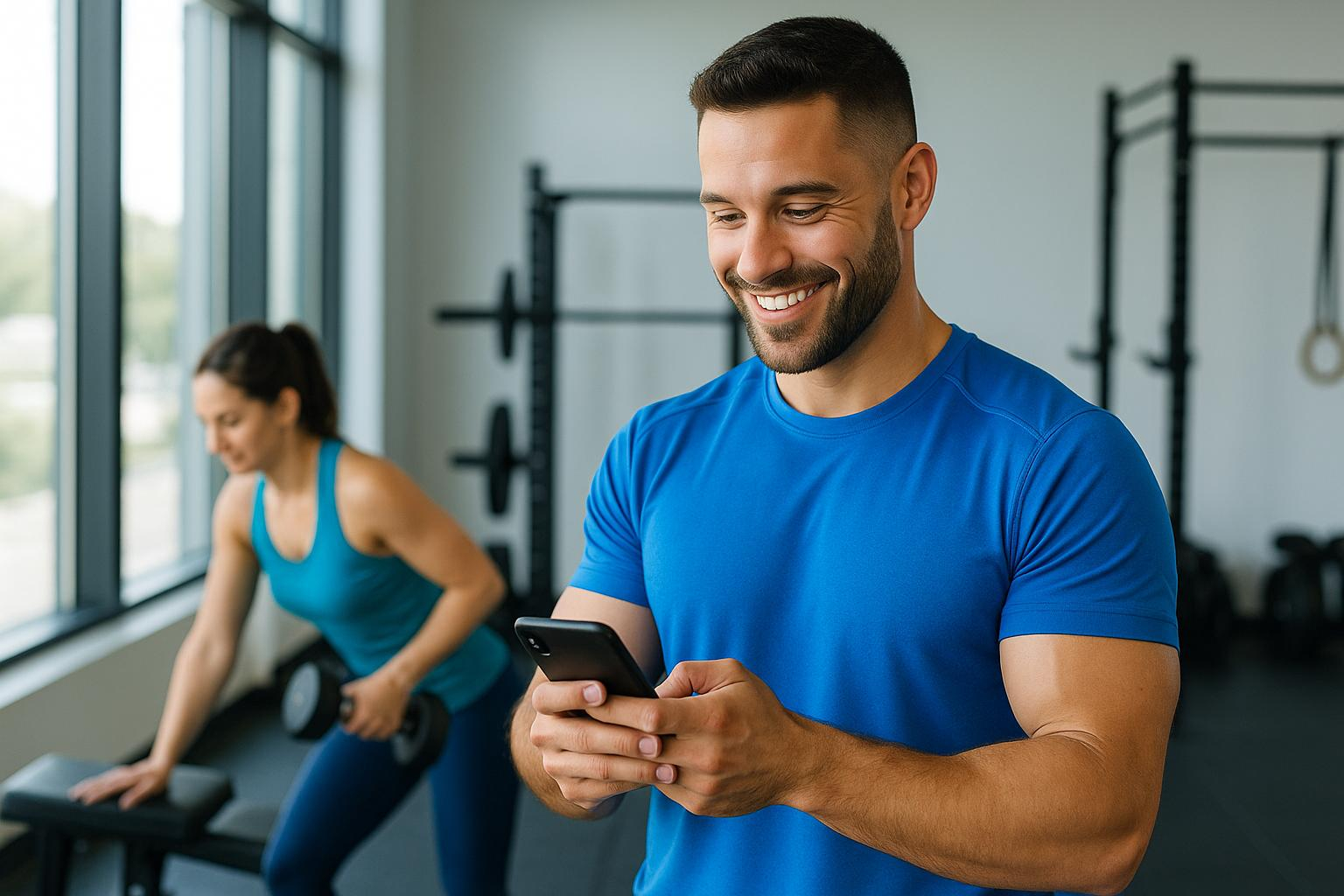 Personal Trainers Texting for Success