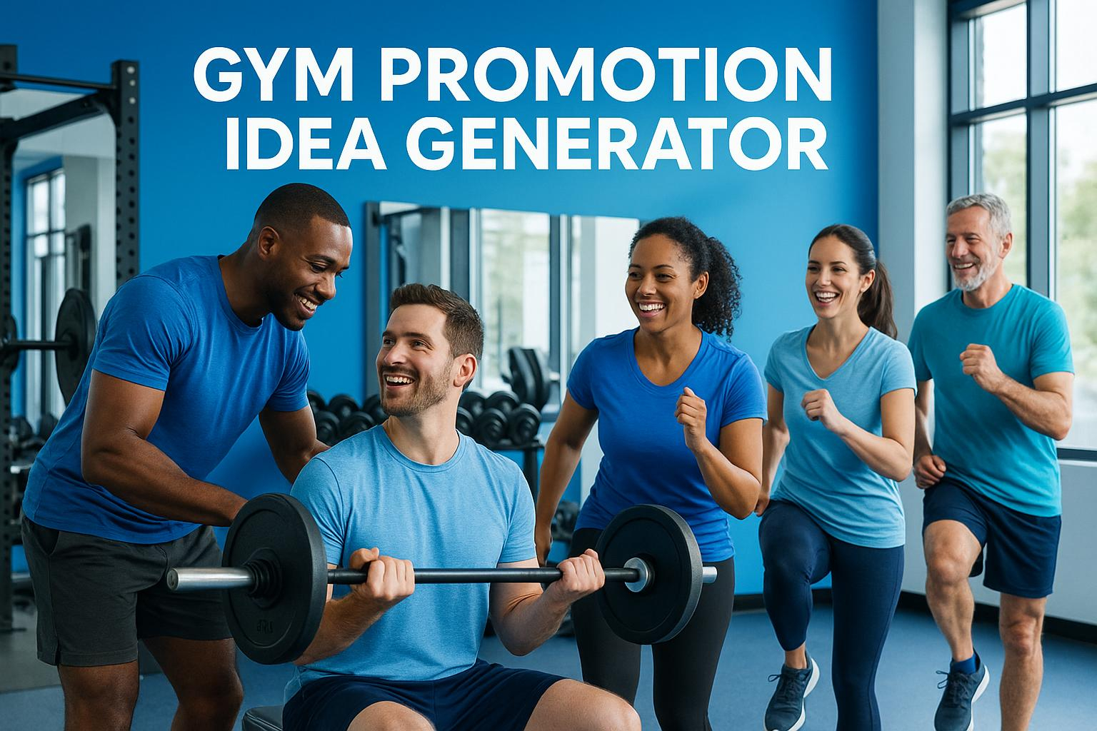 Gym Promotion Idea Generator